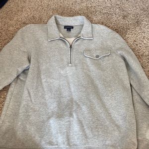 light grey long sleeve. worn a couple times but still in good condition